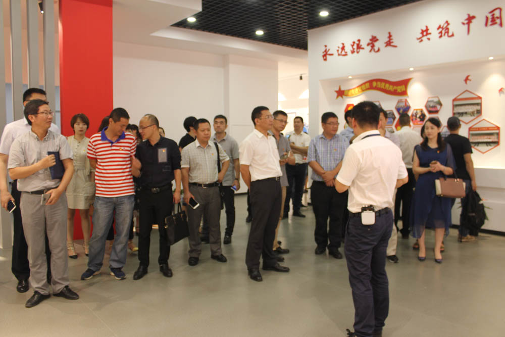 温职院领导一行参观bevictor伟德官网党建文化
